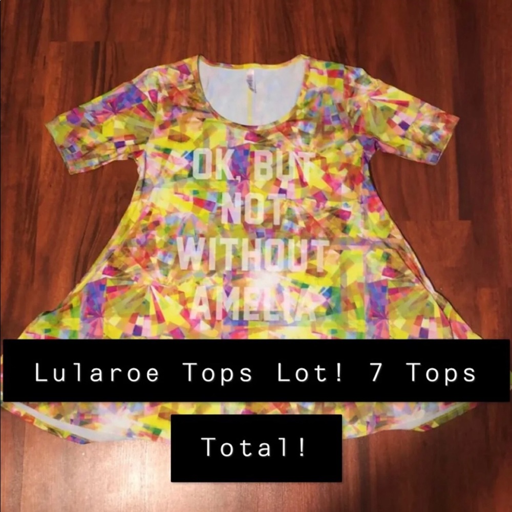 Lularoe Shirt Lot EUC/GUC SIZES VARY**
